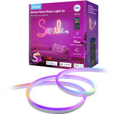 Govee Neon Strip Light, LED-Streifen weiß, 4 Meter, schwarz