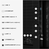 Hisense ULED 50E8S MiniLED, QLED-Fernseher 126 cm (50 Zoll), schwarz/dunkelgrau, UltraHD/4K, Triple Tuner, Subwoofer, 144Hz Panel