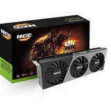 INNO3D GeForce RTX 4070 Ti X3, Grafikkarte DLSS 3, 3x DisplayPort, 1x HDMI 2.1