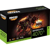 INNO3D GeForce RTX 4070 Ti X3, Grafikkarte DLSS 3, 3x DisplayPort, 1x HDMI 2.1