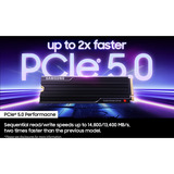 Samsung 9100 PRO Heatsink 1 TB, SSD PCIe 5.0 x4, NVMe 2.0, M.2 2280