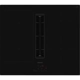 Siemens ED611BGA6, Autarkes Kochfeld schwarz, 60 cm, mit integriertem Dunstabzug