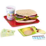 Spin Master Melissa & Doug - Slice & Stack Sandwich Theke, Spielküche 