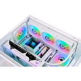 Thermaltake CT140 EX INFINITY, Gehäuselüfter weiß, 3er Pack, 140 mm