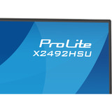 iiyama Prolite X2492HSU-B1, LED-Monitor 60.5 cm (24 Zoll), schwarz (matt), FullHD, IPS, HDMI, DP, USB-Hub, 120Hz Panel