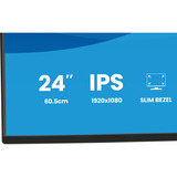 iiyama Prolite X2492HSU-B1, LED-Monitor 60.5 cm (24 Zoll), schwarz (matt), FullHD, IPS, HDMI, DP, USB-Hub, 120Hz Panel