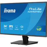 iiyama Prolite X2492HSU-B1, LED-Monitor 60.5 cm (24 Zoll), schwarz (matt), FullHD, IPS, HDMI, DP, USB-Hub, 120Hz Panel