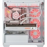 ALTERNATE Custom PC Series • iCUE Red Ice Elements Gaming-PC weiß/transparent, ohne Betriebssystem