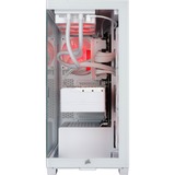 ALTERNATE Custom PC Series • iCUE Red Ice Elements Gaming-PC weiß/transparent, ohne Betriebssystem