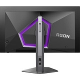 AOC AGON Pro AG276UZD QD-OLED, Gaming-Monitor 67.3 cm (26.5 Zoll), schwarz (matt)/silber, UltraHD/4K, KVM, USB-Hub, HDMI, DP, USB-C, 240Hz Panel