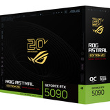 ASUS GeForce RTX 5090 ROG ASTRAL Edition 20, Grafikkarte DLSS 4, 3x DisplayPort, 2x HDMI 2.1, USB-C