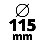 EINHELL Power X-Change Werkzeug-Set TE-TK 18/2 Li Kit rot/schwarz, Akku-Bohrschrauber und Akku-Winkelschleifer, Li-Ion-Akku 4,0Ah