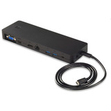 Fujitsu USB-C Port Replicator 2 Generalüberholt, Dockingstation schwarz, USB-A, HDMI, DisplayPort