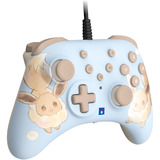 HORI HORIPAD Turbo (Evoli Cottage Core), Gamepad hellblau, Nintendo Switch 2