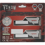 Patriot DIMM 32 GB DDR5-6000 (2x 16 GB) Dual-Kit, Arbeitsspeicher schwarz, PVV532G600C30K, Viper Venom, INTEL XMP, AMD EXPO