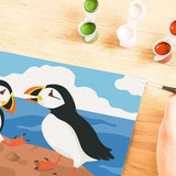 Ravensburger CreArt - Papageientaucher, Malen 