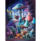 Ravensburger Puzzle Glow in the Dark - Pilze im Mondschein 500 Teile