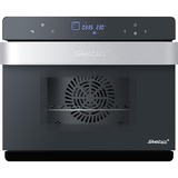 Steba Multifunktions-Dampfbackofen DG 30, Mini-Backofen schwarz/silber