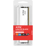 ADATA DIMM 16 GB DDR5-6400, Arbeitsspeicher weiß, AX5U6400C3816G-SLABRWH, XPG Lancer Blade RGB, INTEL XMP, AMD EXPO
