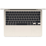 Apple MacBook Air 34,5 cm (13,6") 2025 CTO, Notebook champagner, 32 GB, 1 TB (1 TB SSD), Polarstern, M4, MacOS, Deutsch