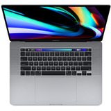Apple MacBook Pro (16") 2019 Generalüberholt, Notebook grau, 32 GB DDR4, 512 GB (512 GB Flash), macOS Deutsch