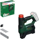 Bosch AdvancedTacker 18V-25, 18Volt, Elektrotacker grün/schwarz, ohne Akku und Ladegerät, POWER FOR ALL ALLIANCE