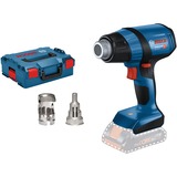 Bosch Akku-Heißluftgebläse GHG 18V-50 Professional solo, 18Volt blau/schwarz, ohne Akku und Ladegerät, L-BOXX