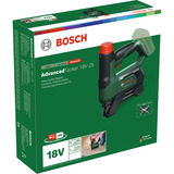 Bosch Heimwerken & Garten AdvancedTacker 18V-25, 18Volt, Elektrotacker grün/schwarz, ohne Akku und Ladegerät, POWER FOR ALL ALLIANCE