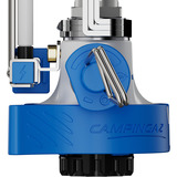 Campingaz Campingkocher Twister Connect PZ, Gaskocher silber/blau, 2,9 kW