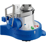 Campingaz Campingkocher Twister Connect PZ, Gaskocher silber/blau, 2,9 kW