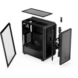 ENDORFY ARX 500 Core , Tower-Gehäuse schwarz, Tempered Glass