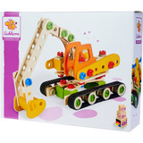 Eichhorn Constructor Raupenbagger, Konstruktionsspielzeug 170 Teile