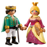 PLAYMOBIL 71886 DuoPack Prinz und Prinzessin, Konstruktionsspielzeug 