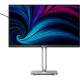 Philips 24B2U4301, LED-Monitor 60.5 cm (23.8 Zoll), dunkelgrau/silber, FullHD, IPS, HDMI, DP, USB-C, USB-Hub, 120Hz Panel
