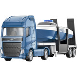 SIKU 1757 SUPER Volvo Lkw mit Boot, Modellfahrzeug 