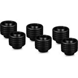 Thermal Grizzly DeltaMate Fitting ST16, Verbindung schwarz, 6er Pack