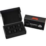 Thermal Grizzly DeltaMate Fitting – ST16, Verbindung schwarz, 6er Pack