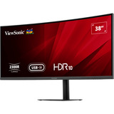 ViewSonic VA3820C, LED-Monitor 95.3 cm (37.5 Zoll), schwarz, UWQHD+, IPS, Curved, USB-C, USB-Hub