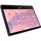 ASUS Chromebook Flip CM14 (CM1402FM2A-EC0015), Notebook grau, MediaTek Kompanio 520, Mali G52, 8 GB LPDDR5X, 128 GB (128 GB eMMC), Google Chrome OS