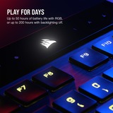 Corsair K100 AIR WIRELESS, Gaming-Tastatur schwarz, DE-Layout, Cherry MX Ultra Low Profile Tactile