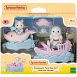 EPOCH Traumwiesen Sylvanian Families - Freizeitpark Spielset Wellenritt, Konstruktionsspielzeug 