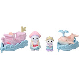EPOCH Traumwiesen Sylvanian Families - Freizeitpark Spielset Wellenritt, Konstruktionsspielzeug 
