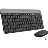 Logitech MK470 Slim Combo, Desktop-Set graphit, DE-Layout, Scherenmechanik