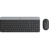 Logitech MK470 Slim Combo, Desktop-Set graphit, DE-Layout, Scherenmechanik