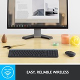 Logitech MK470 Slim Combo, Desktop-Set graphit, DE-Layout, Scherenmechanik