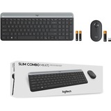 Logitech MK470 Slim Combo, Desktop-Set graphit, DE-Layout, Scherenmechanik