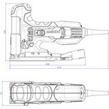 Metabo STE 100 Quick, Stichsäge grün, 710 Watt