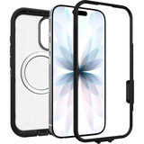 Otterbox Defender Pro XT ProPack, Handyhülle transparent/schwarz, iPhone 17, MagSafe