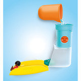 PLAYMOBIL 71775 JUNIOR AQUA: Wasserfalltank mit Rutsche , Konstruktionsspielzeug 