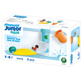 PLAYMOBIL 71775 JUNIOR AQUA: Wasserfalltank mit Rutsche , Konstruktionsspielzeug 